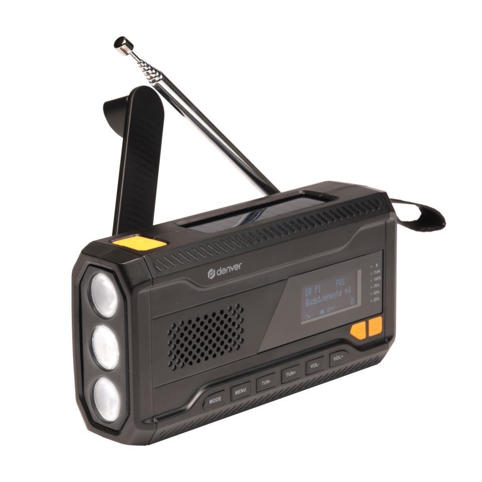 Denver SCD-2033 Portable Black - Denver SCD-2033, Portable, DAB+, FM,