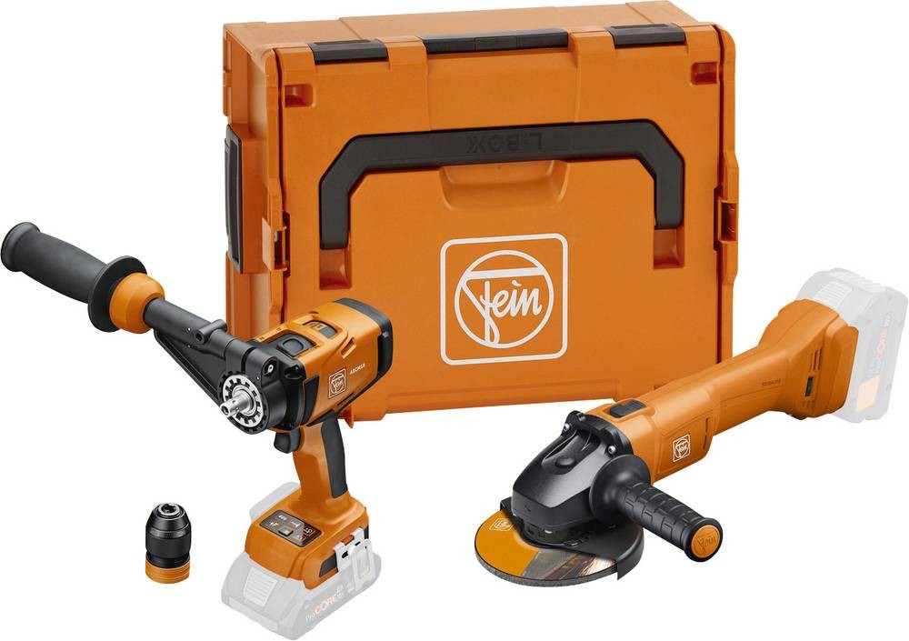 Fein Combo ASCM-QM+CCG18-125+LBoxx 99100000837 Akku-Bohrschrauber,