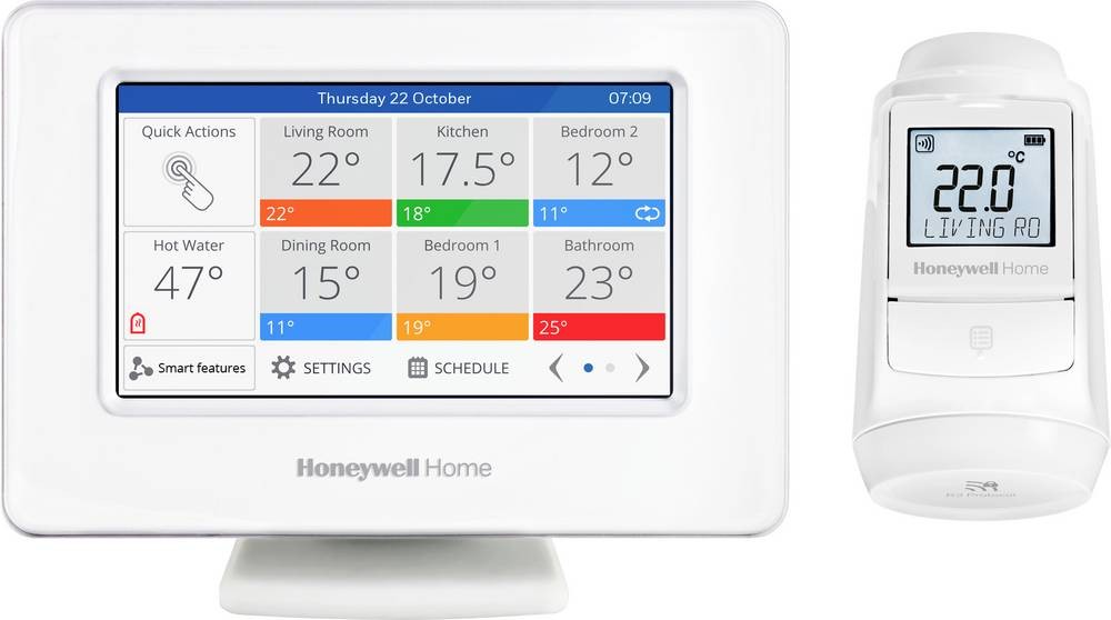 Honeywell Heizkörperthermostat-Set evohome EVO-APARTMENT-PLUS