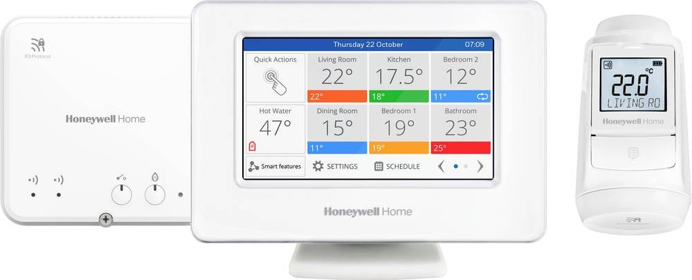 Honeywell Heizkörperthermostat-Set evohome EVO-HOUSE-PLUS