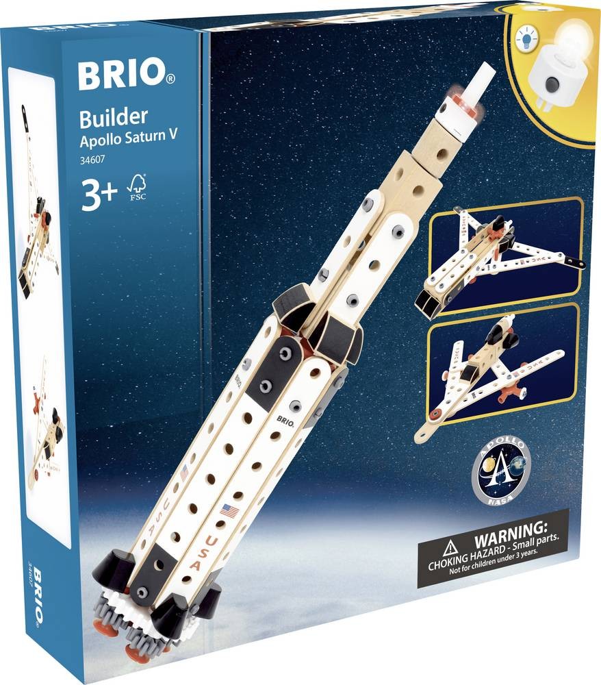 Brio Apollo Saturn V Bauteilset Constructor Anzahl Teile: 91