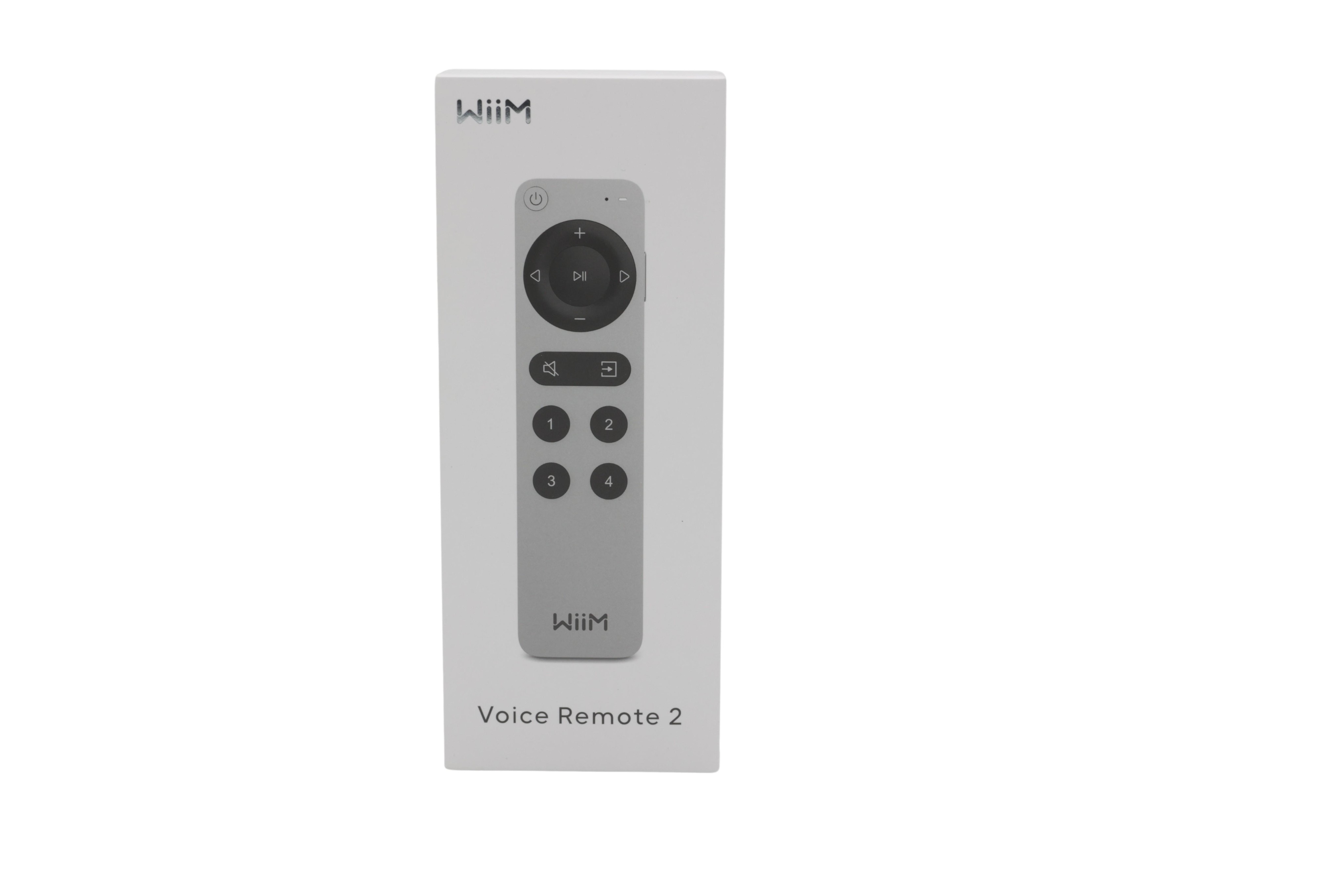 WiiM Voice Remote 2 remote control Bluetooth Audio Press buttons -