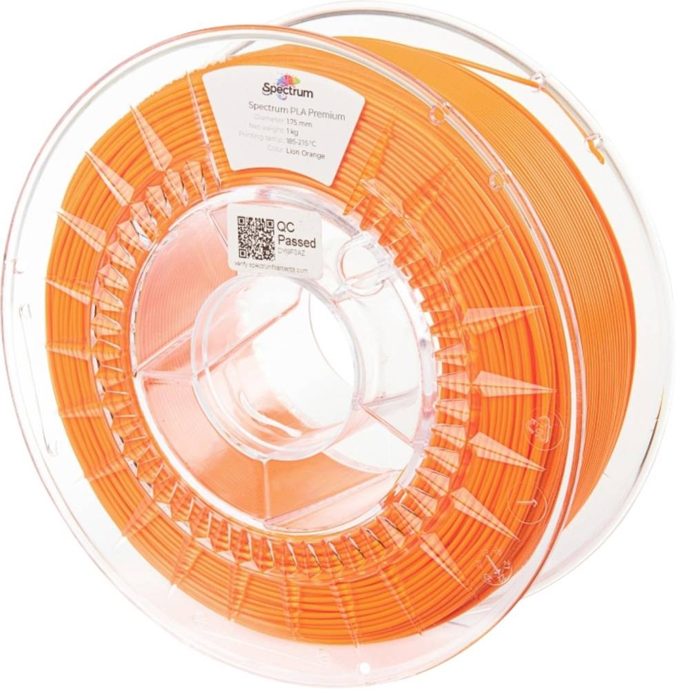 Spectrum 80008 3D printing material Polylactic acid (PLA) Orange,