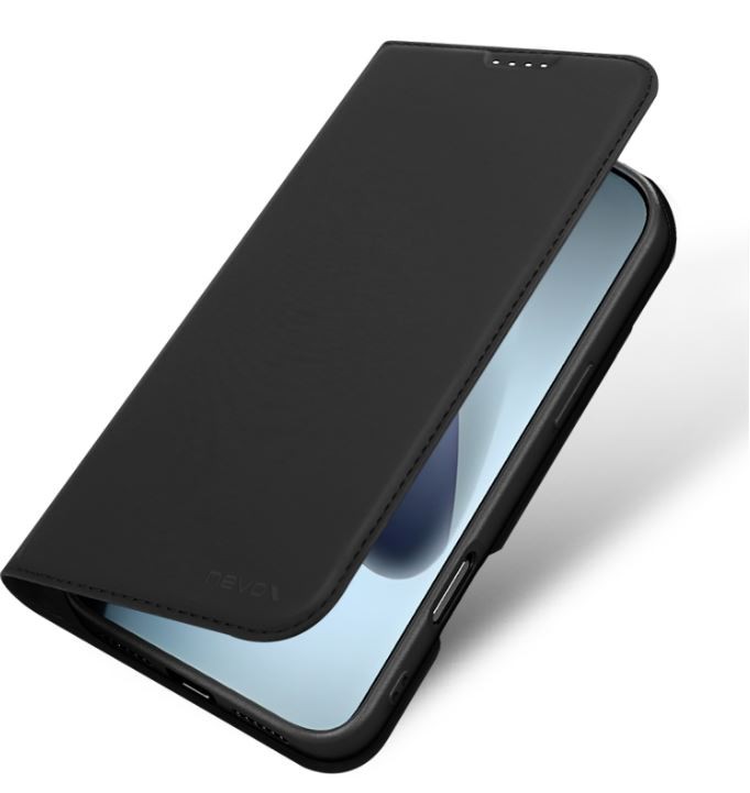 nevox 2517 mobile phone case 17.5 cm (6.9") Folio Black - nevox 2517,