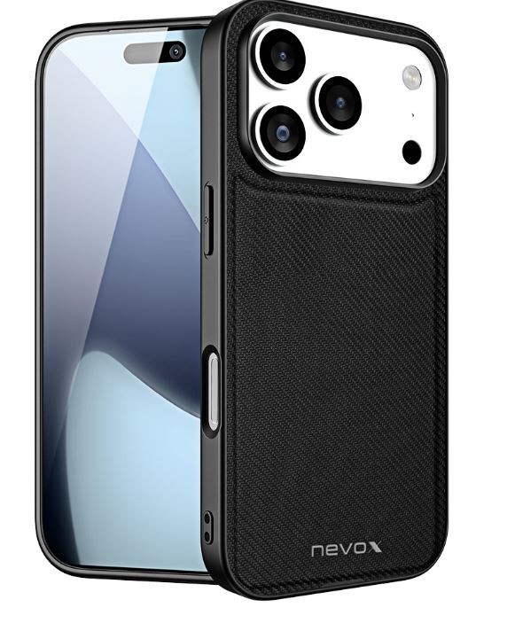 nevox 2528 mobile phone case 16 cm (6.3") Cover Black - nevox 2528,
