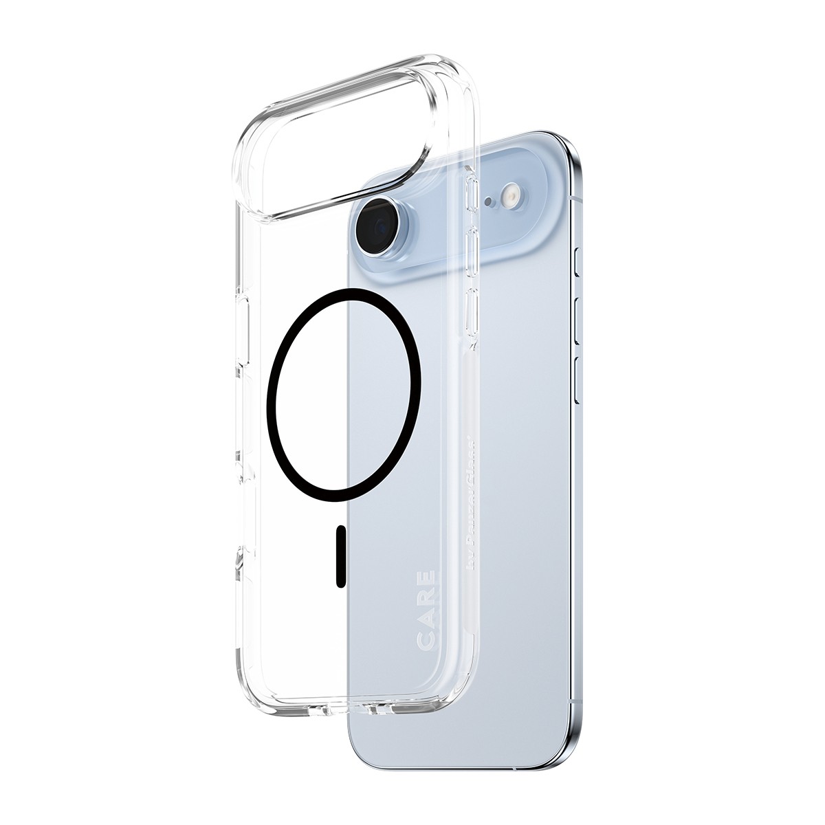 PanzerGlass CARE by Urban Explorer Case Transparent w. Black