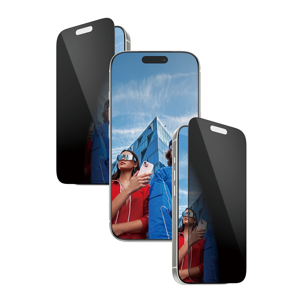 PanzerGlass 2-Way Privacy Schutzglas iPhone 17 Pro/UWF (Ultra-Wide