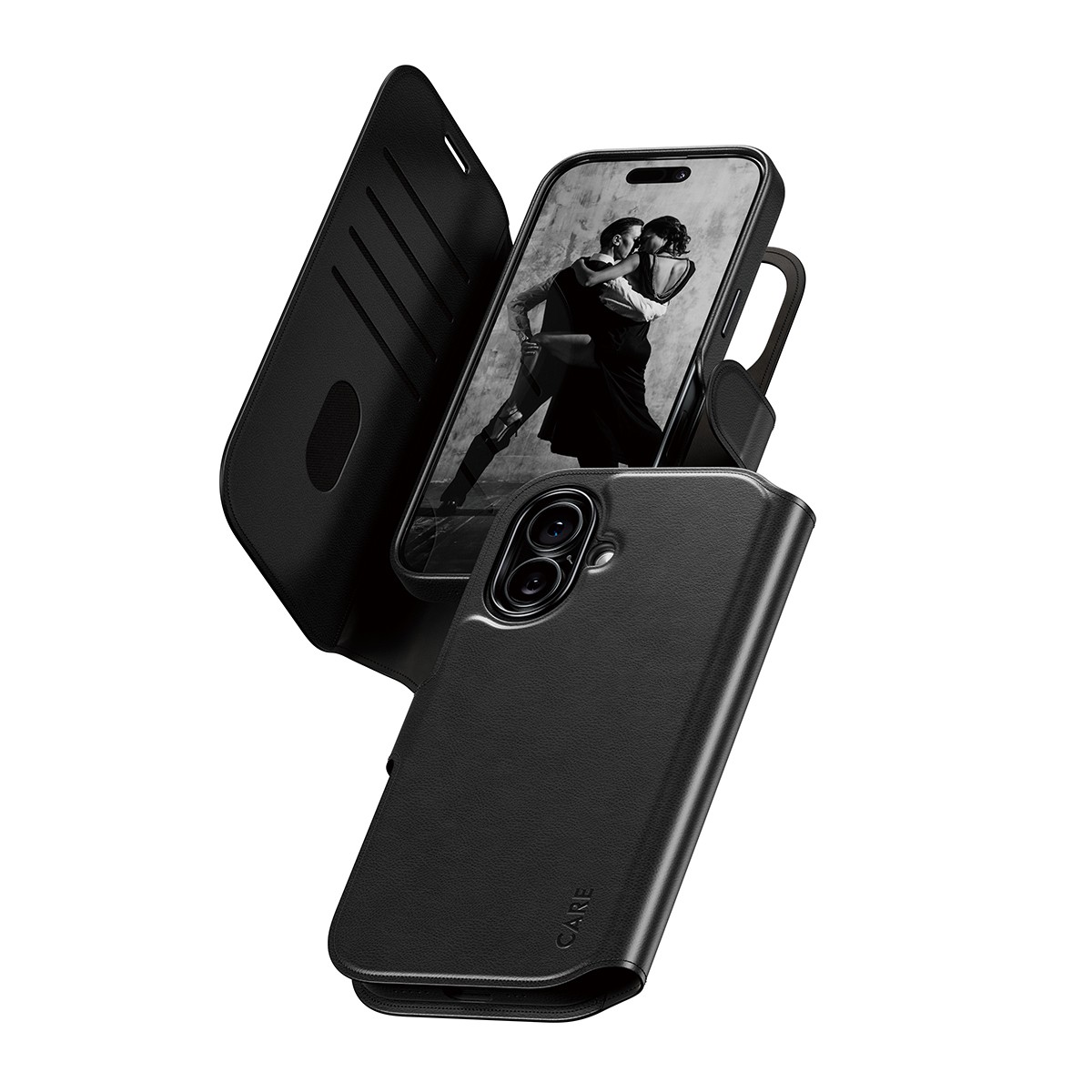 PanzerGlass CARE by Tango 2-in-1 Wallet Case w. MagSafe iPhone