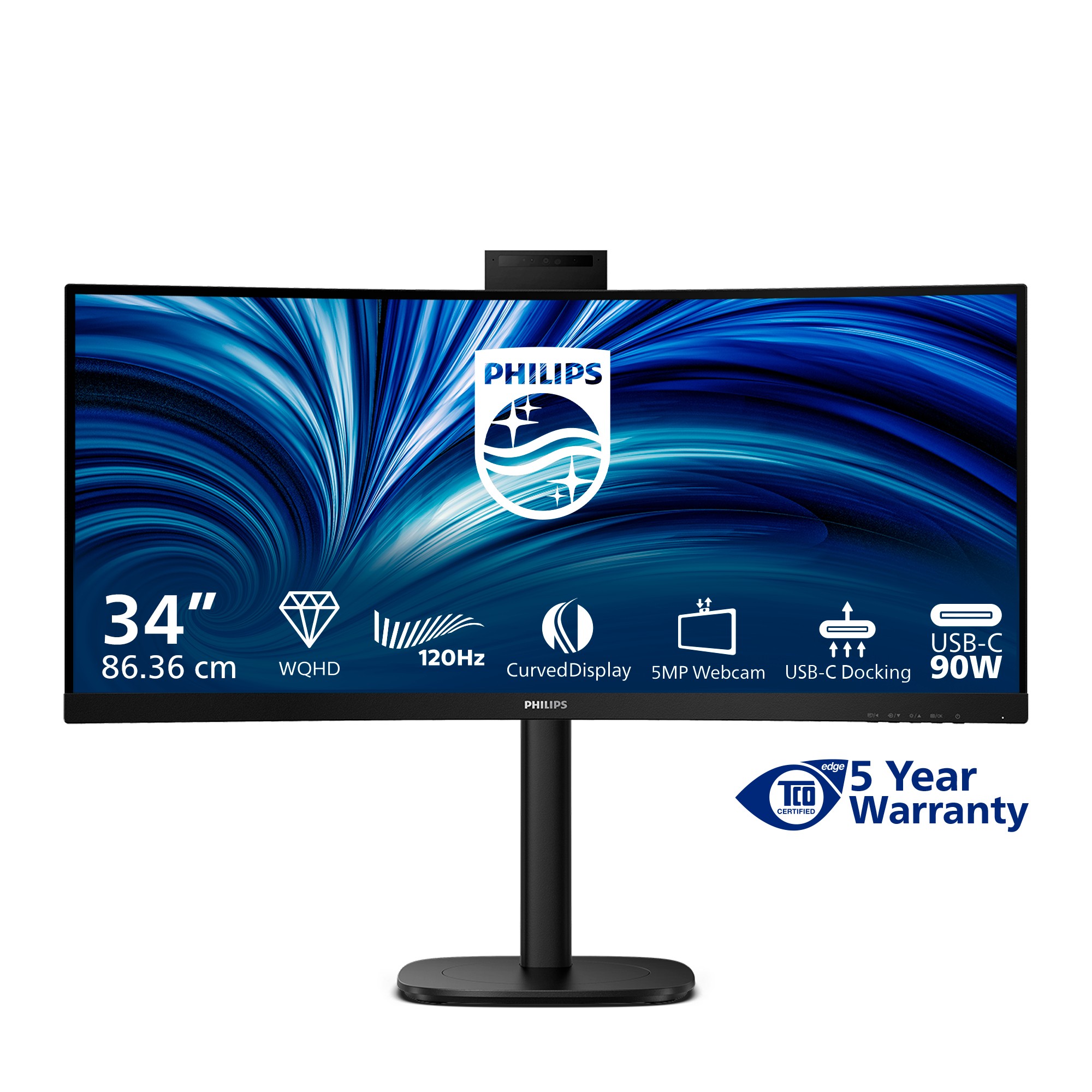 Philips 3000 series 34B2U3600CH/00 computer monitor 86.4 cm (34")