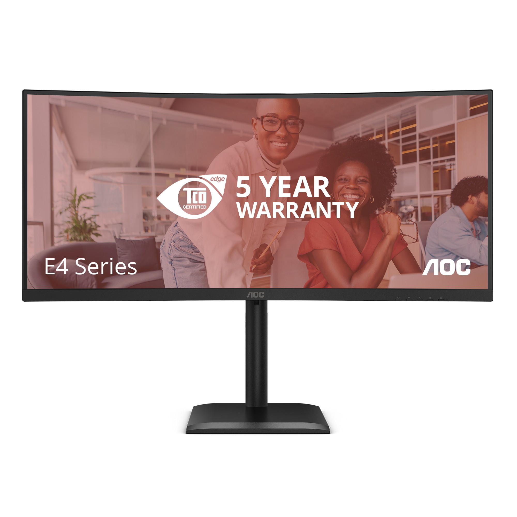 AOC CU34E4C Monitor PC 86,4 cm (34") 3440 x 1440 Pixel Nero - AOC