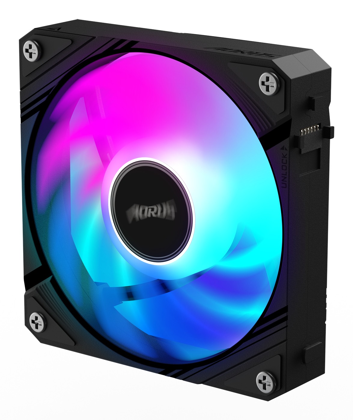 GIGABYTE AORUS EZ CHAIN FAN 120 Motherboard 12 cm Black 1 pc(s) -