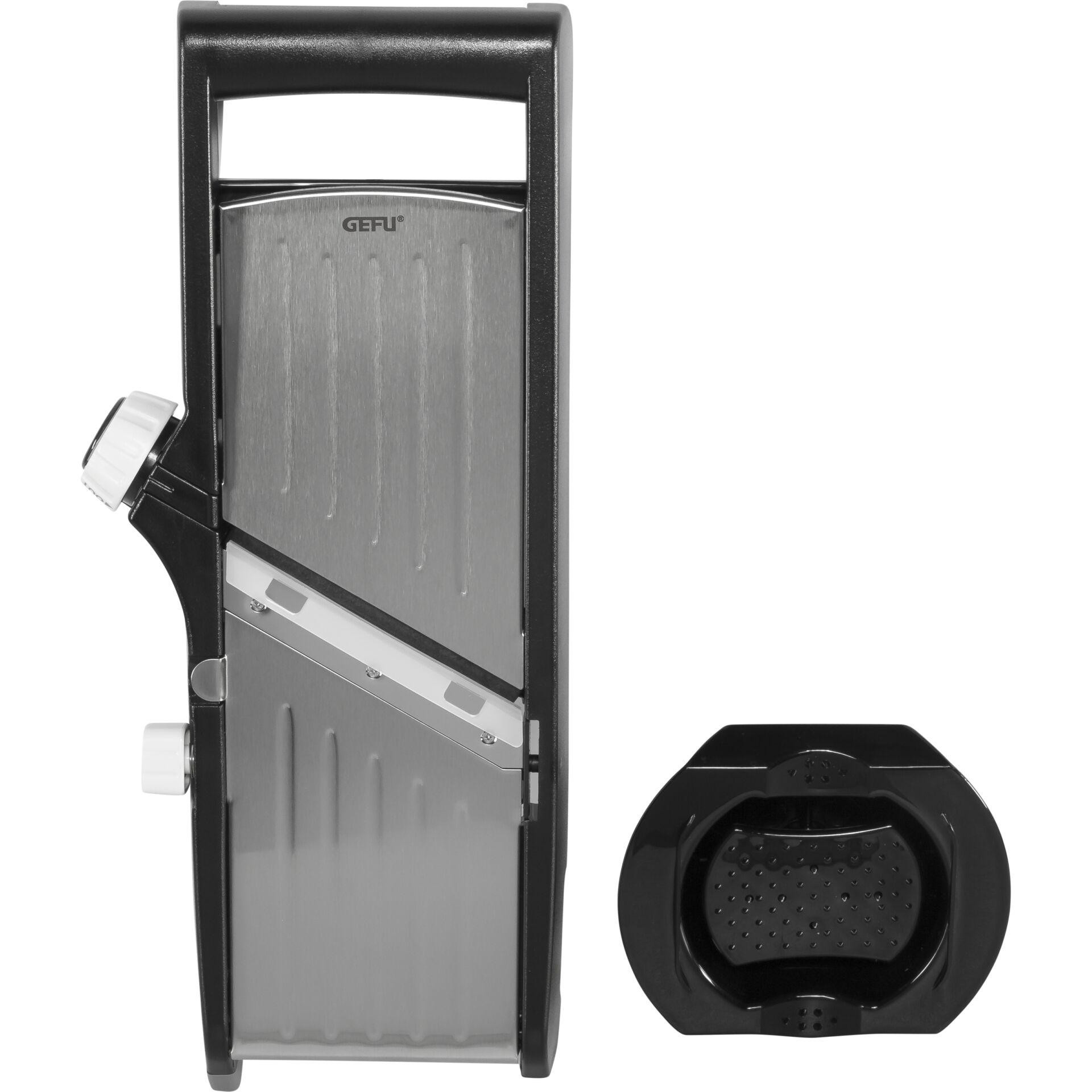 GEFU 89429 slicer Manual Black, Stainless steel Plastic, Stainless