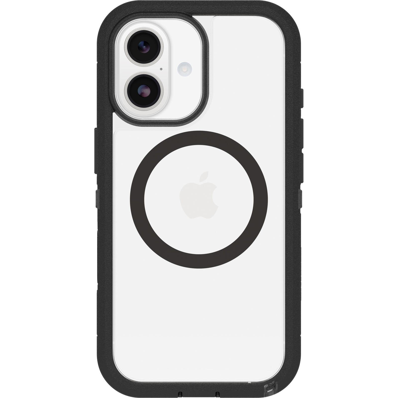 OtterBox Defender Pro XT Clear for Apple iPhone 17 - Clear/black