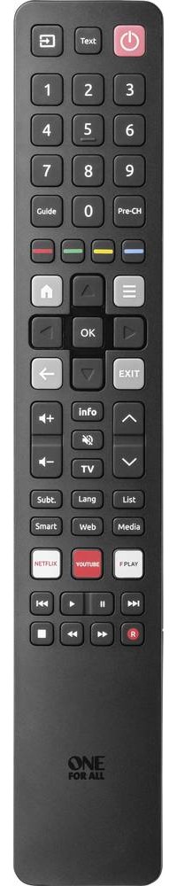 One For All Télécommande de remplacement TCL - One For All Télé