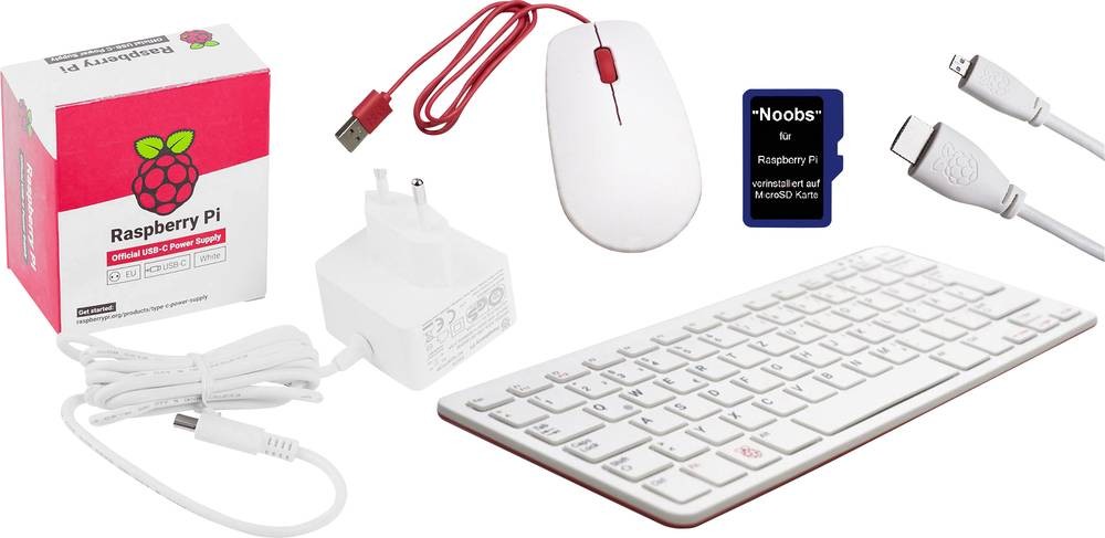 Raspberry Pi PI400UK Desktop Computer-Kit Raspberry Pi 400 4 GB 4