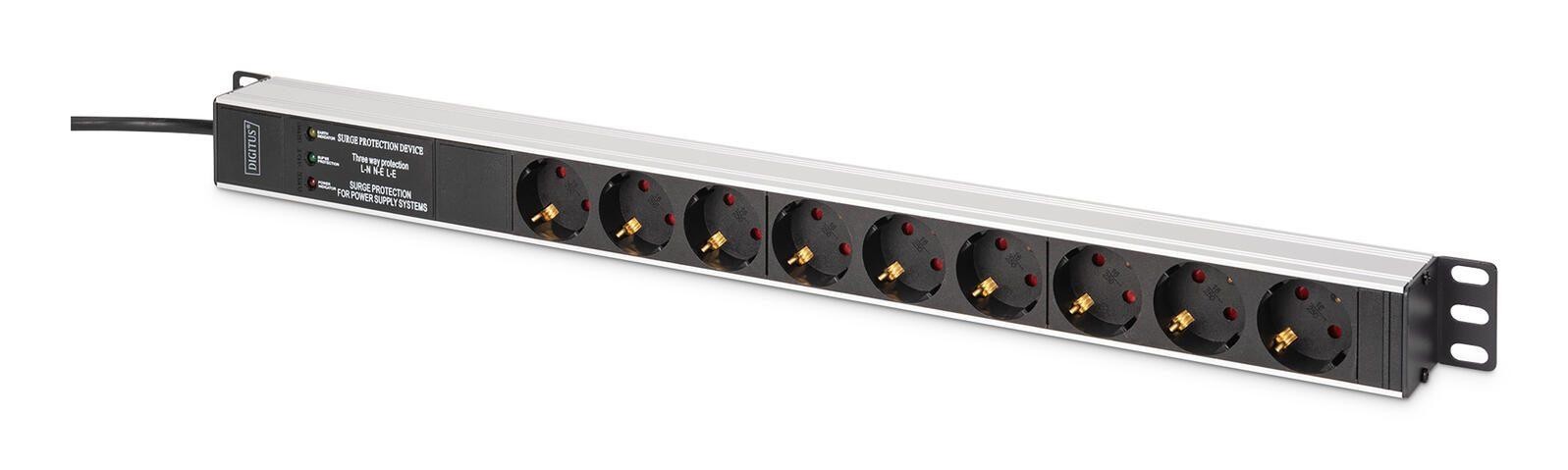 Digitus DN-95438 unité de distribution d'énergie 9 sortie(s) CA 1U