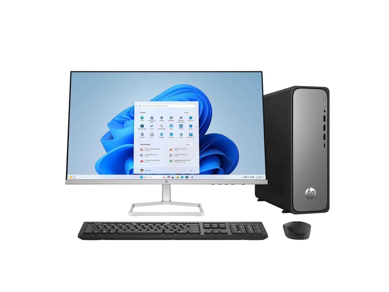 HP OmniDesk S03-0070ng Intel Core i7-14700 Desktop Slim Tower