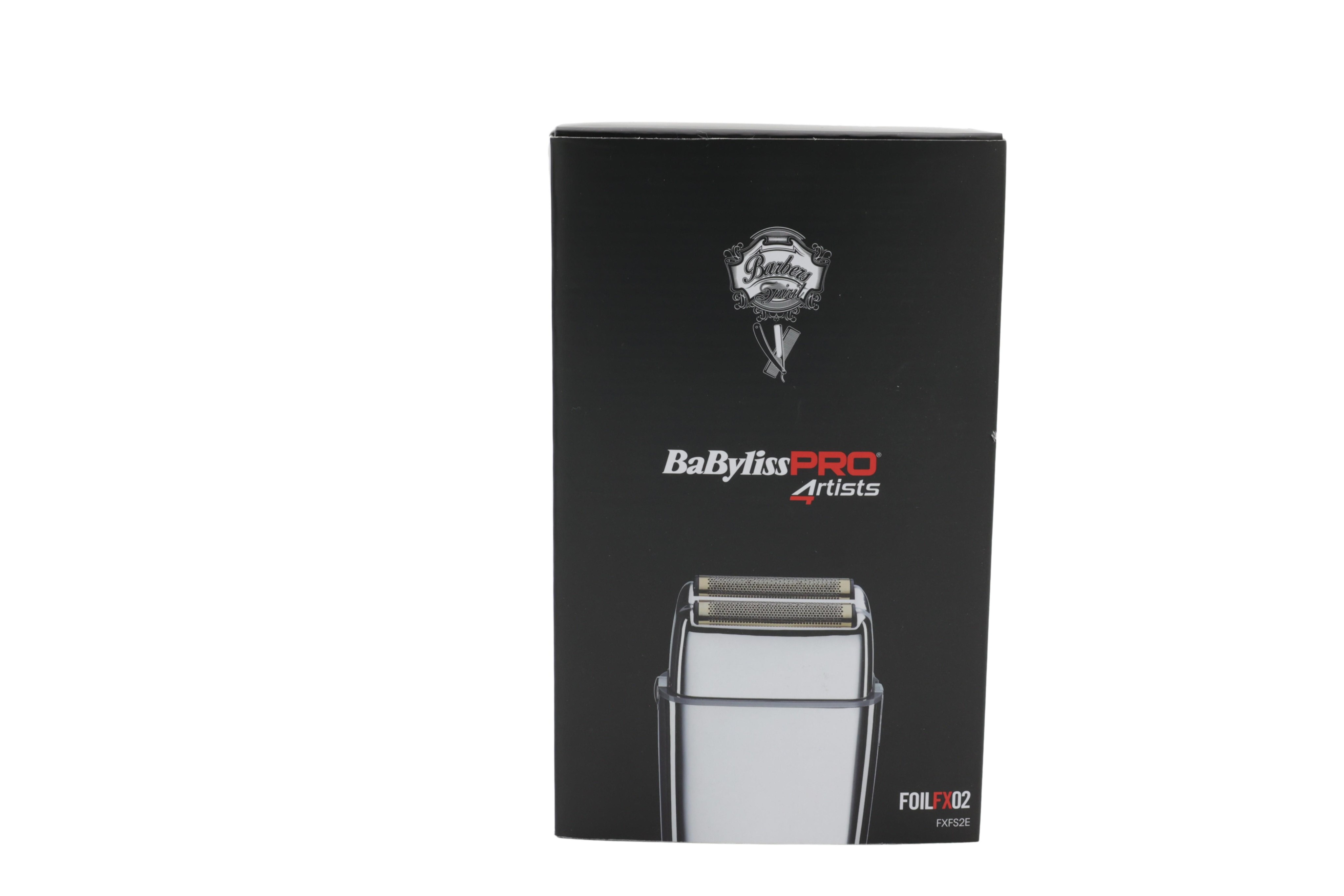 BaByliss FXFS2E Pro 4Artists Double Foil Shaver chrom
