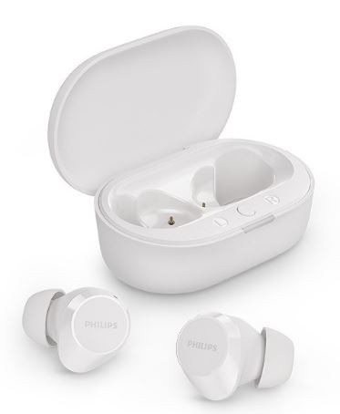 Philips True Wireless In-EAR Bluetooh Headphones White
