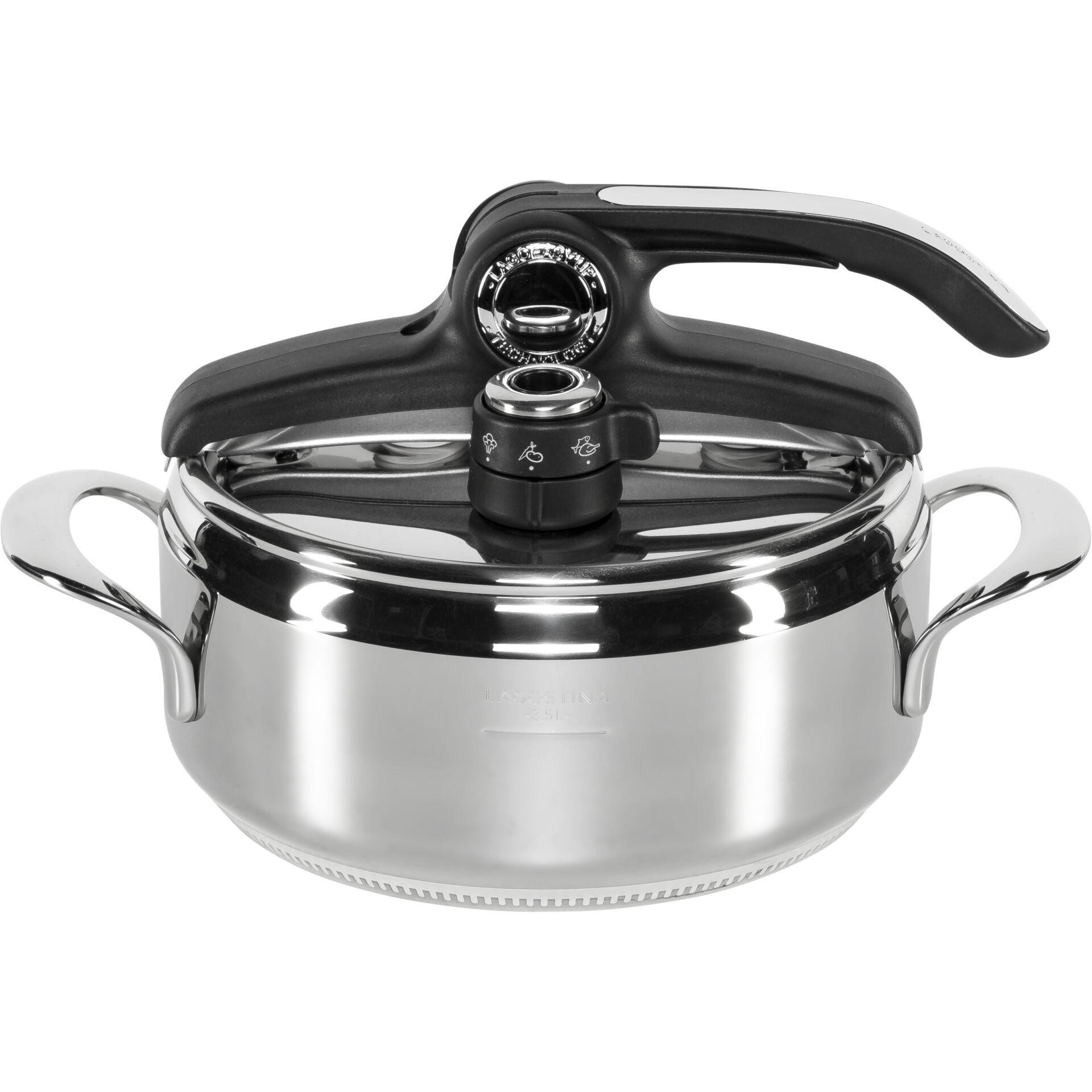 Lagostina Diva 012022010522 stovetop pressure cooker 3.5 L Stainless