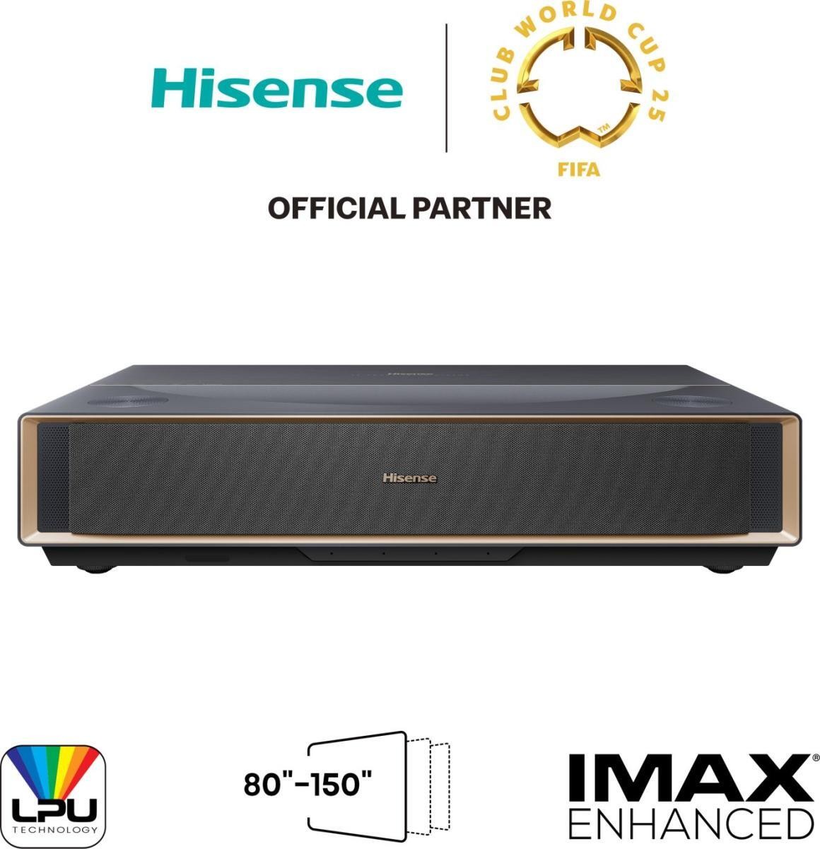Hisense PT1 Ultra short throw projector UHD 4K (3840x2160) 3D Black -