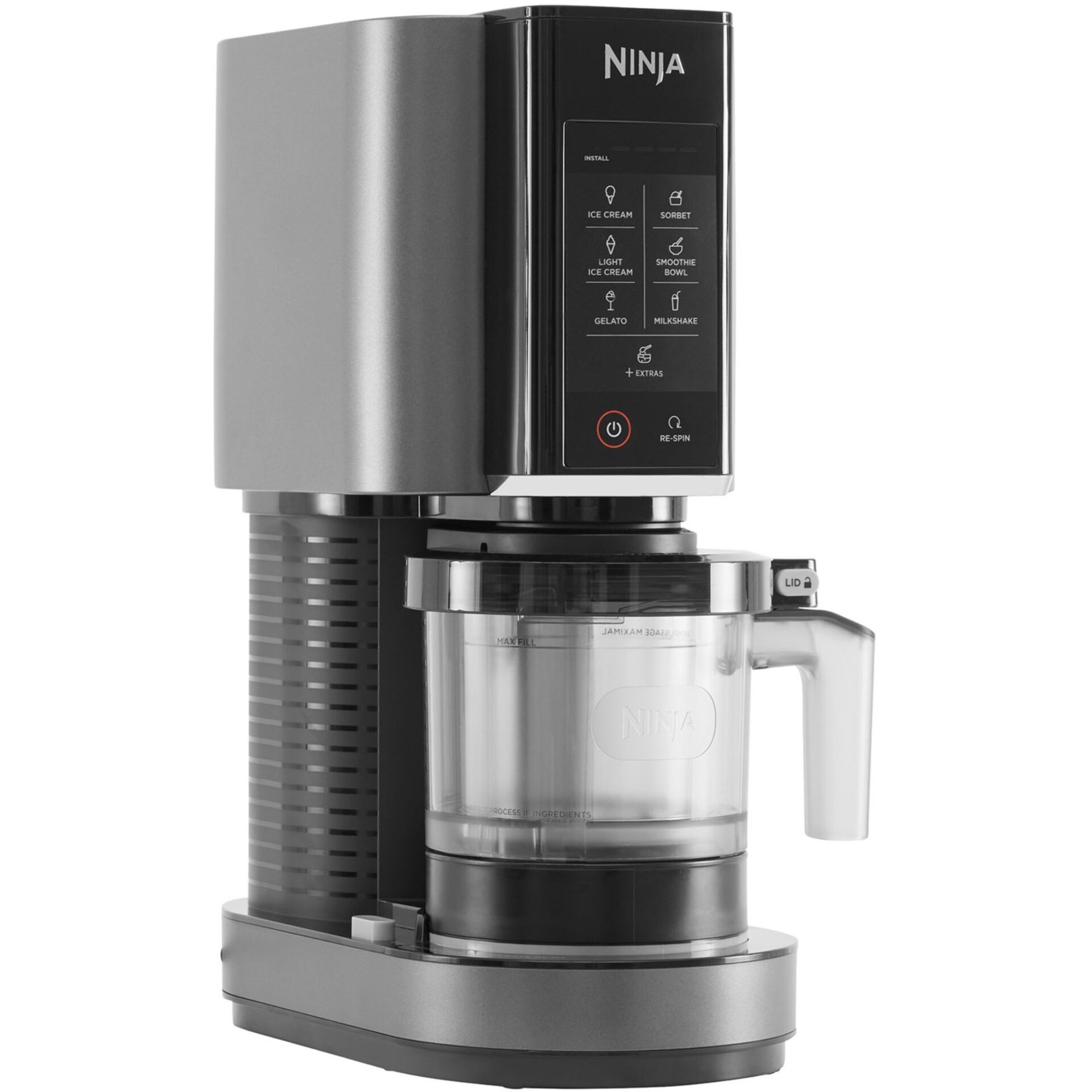 Ninja CREAMi 493 L 800 W Black - Ninja CREAMi, 493 L, 2 bowls, Black,