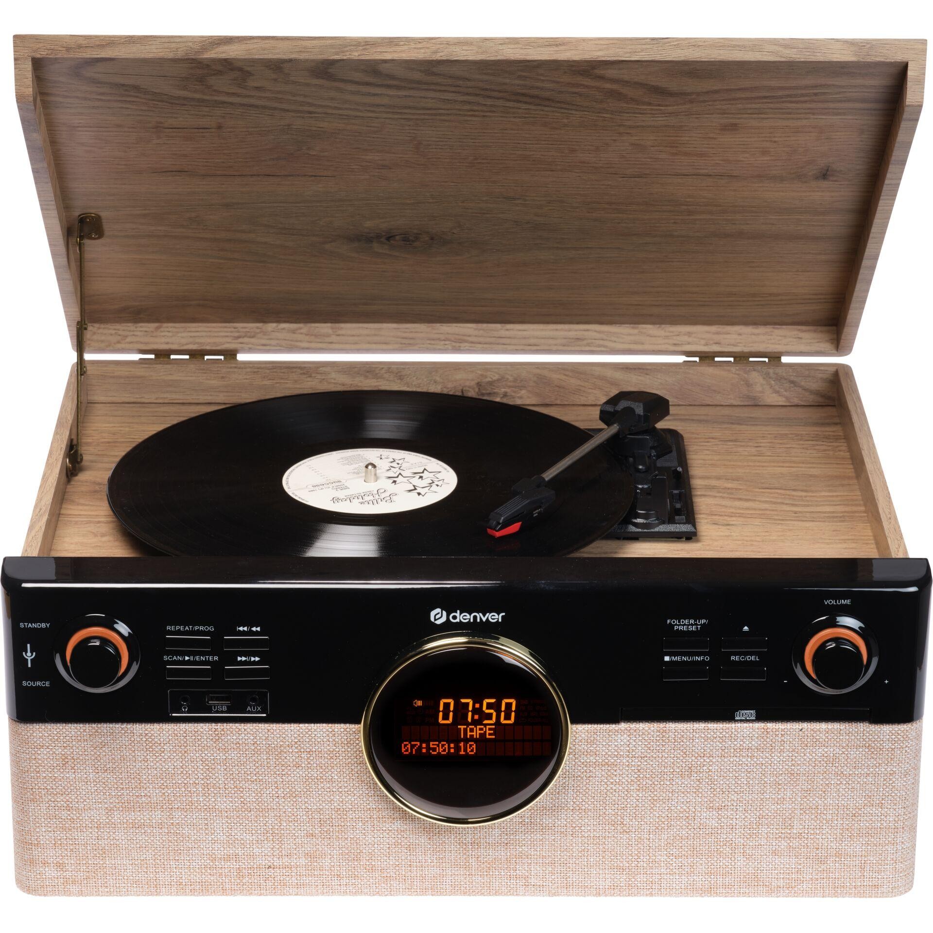 Denver MRD-180 Noir, Bois Automatique - Denver MRD-180, Automatique,