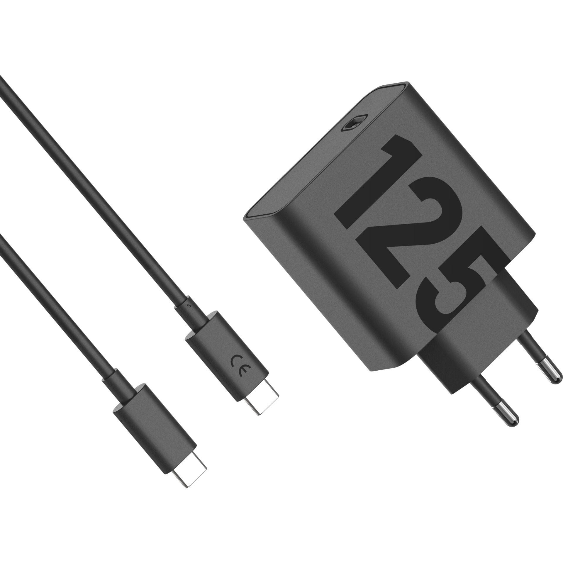 Motorola USB Ladegerät 125W USB-C USB PD 3.0 Schwarz