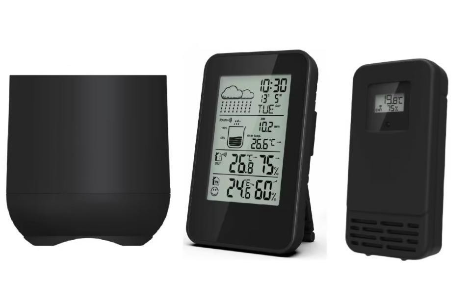 Denver WSR-560 Noir Batterie - Denver WSR-560, Noir, Capteur de pluie,