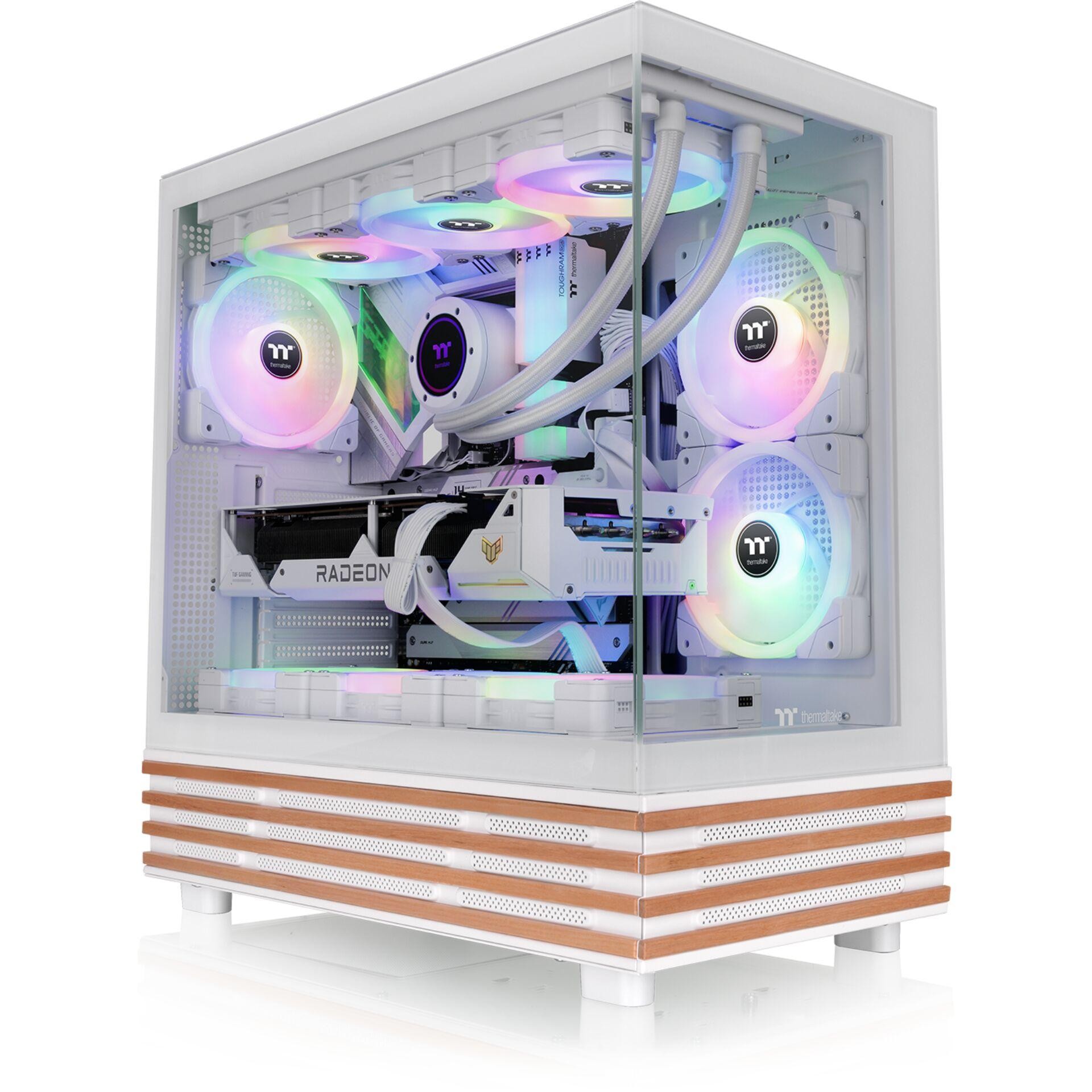 Thermaltake View 270 Plus WS ARGB Snow Midi Tower Blanc - Thermaltake