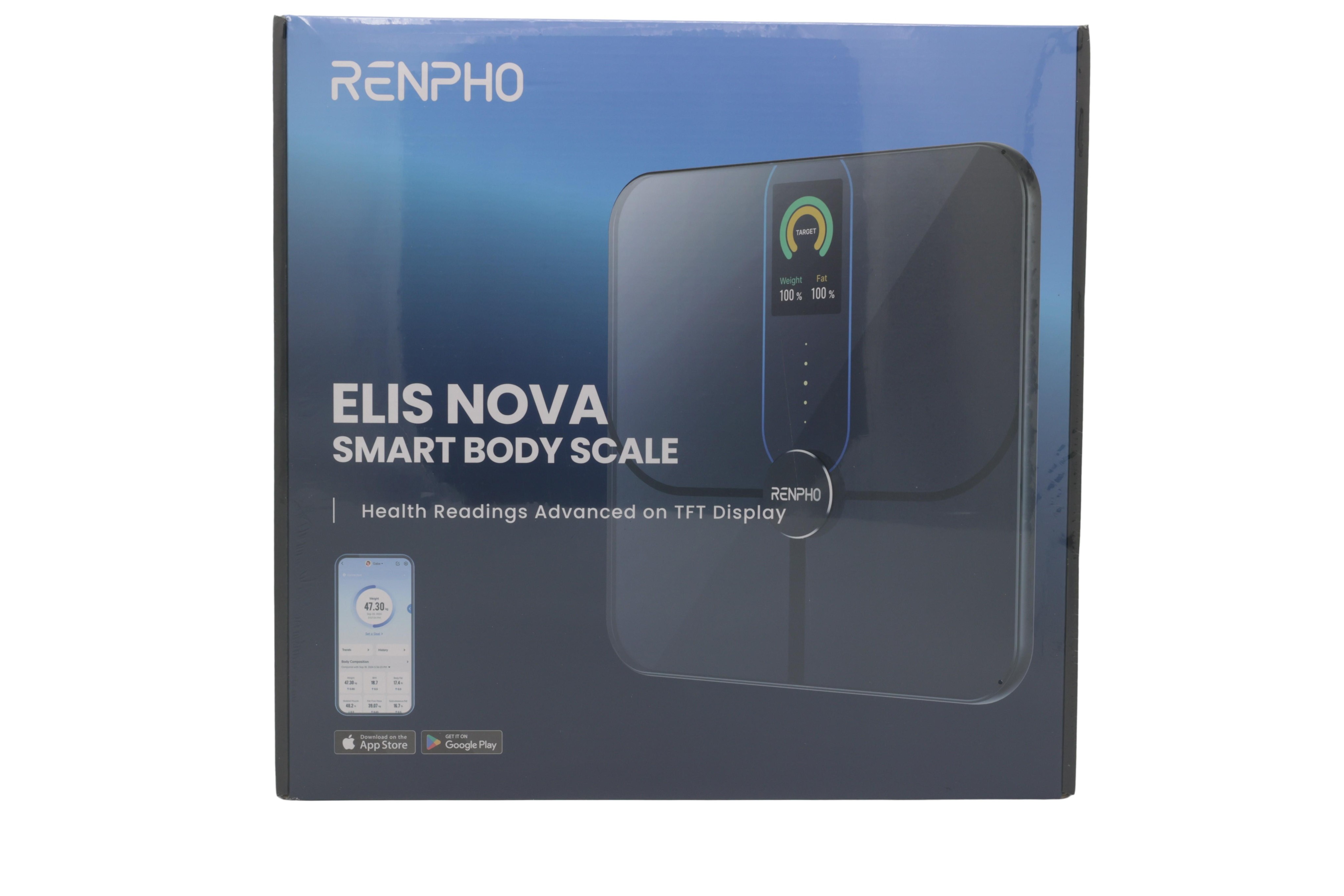 Renpho Elis Nova Rectangle Dark Blue Electronic personal scale -