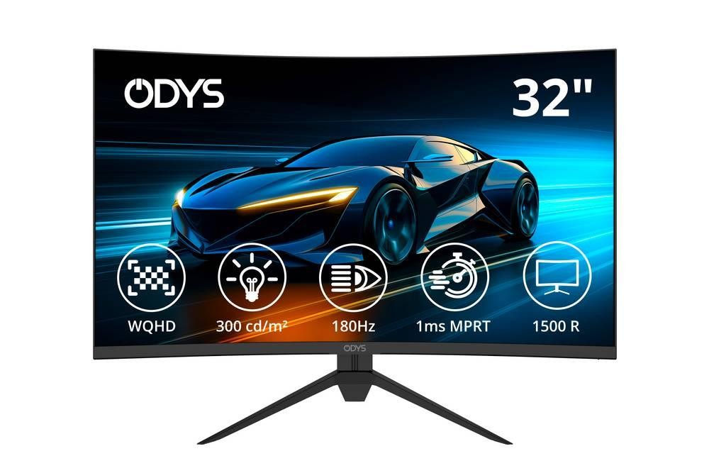 ODYS XP32-X computer monitor 81.3 cm (32") 2560 x 1440 pixels Wide