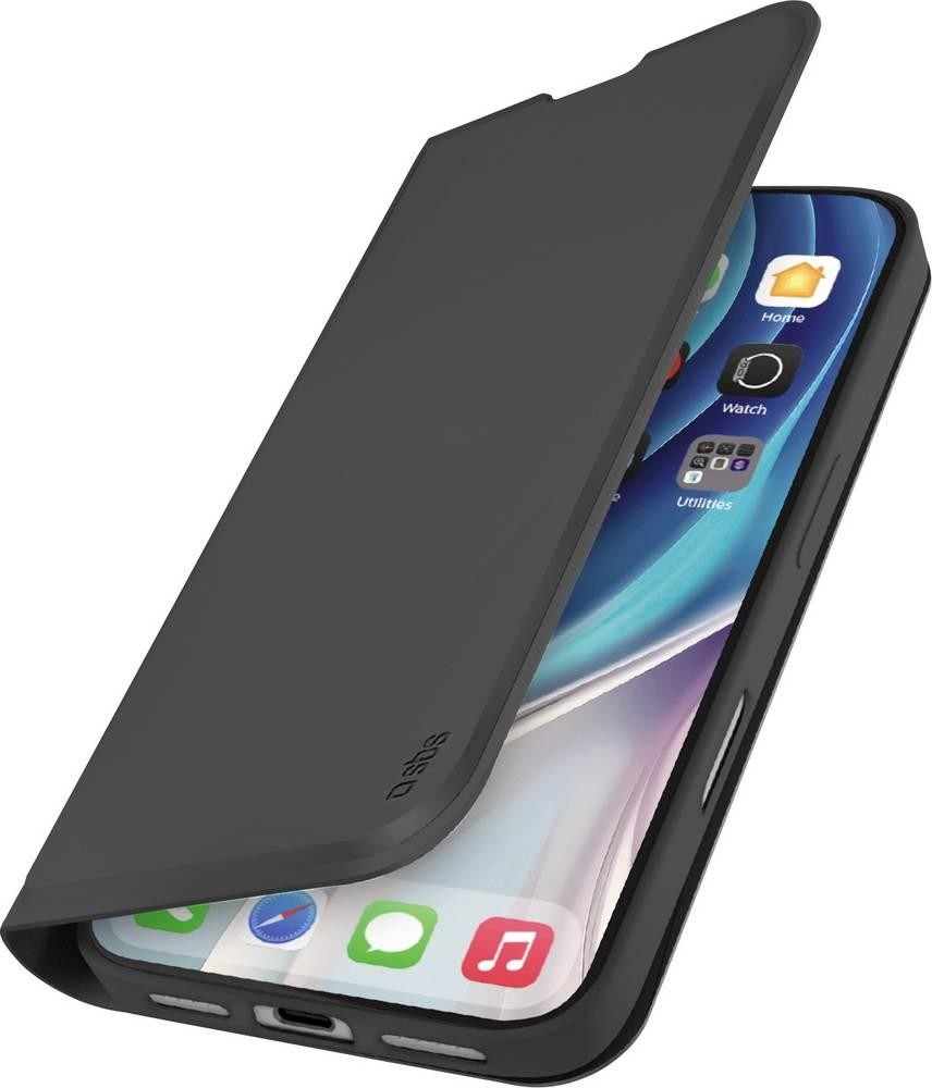 SBS TEWALIP1763PK funda para teléfono móvil Funda cartera Negro -