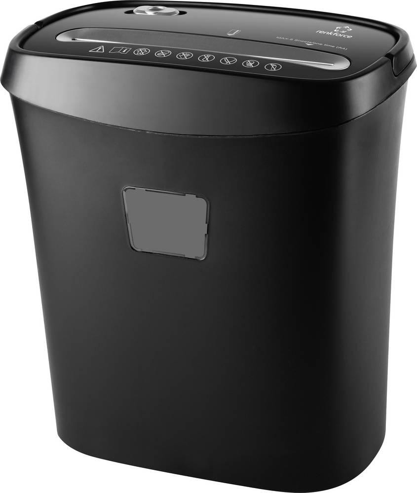 Renkforce RF-PPS-15L shredder 5sheets Mikroschnitt 3 x 9mm P-5 15l