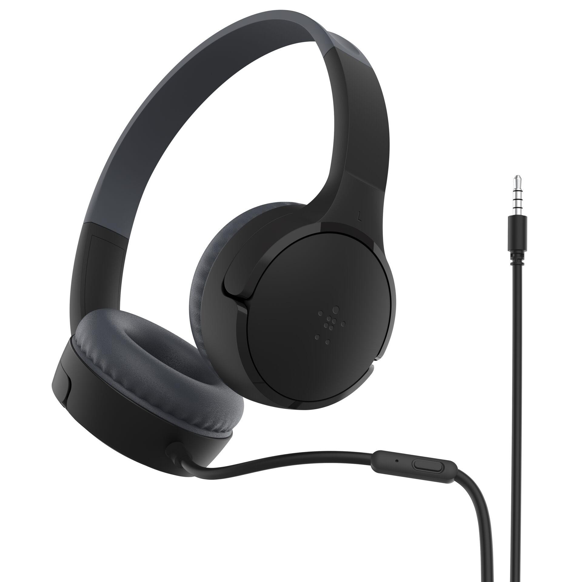 Belkin SoundForm Mini Casque Avec fil Arceau Appels/Musique USB Type-