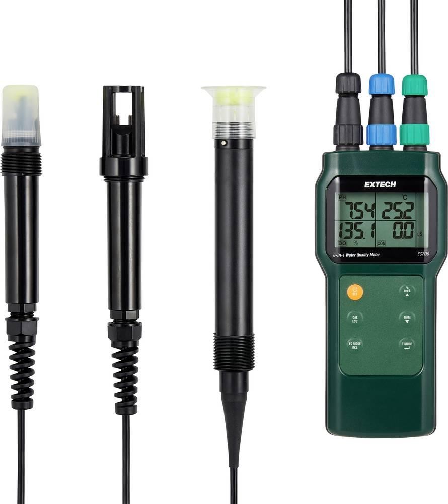 Extech Wasserqualitätsmessgerät pH-Wert, Salinität, Salzgehalt,
