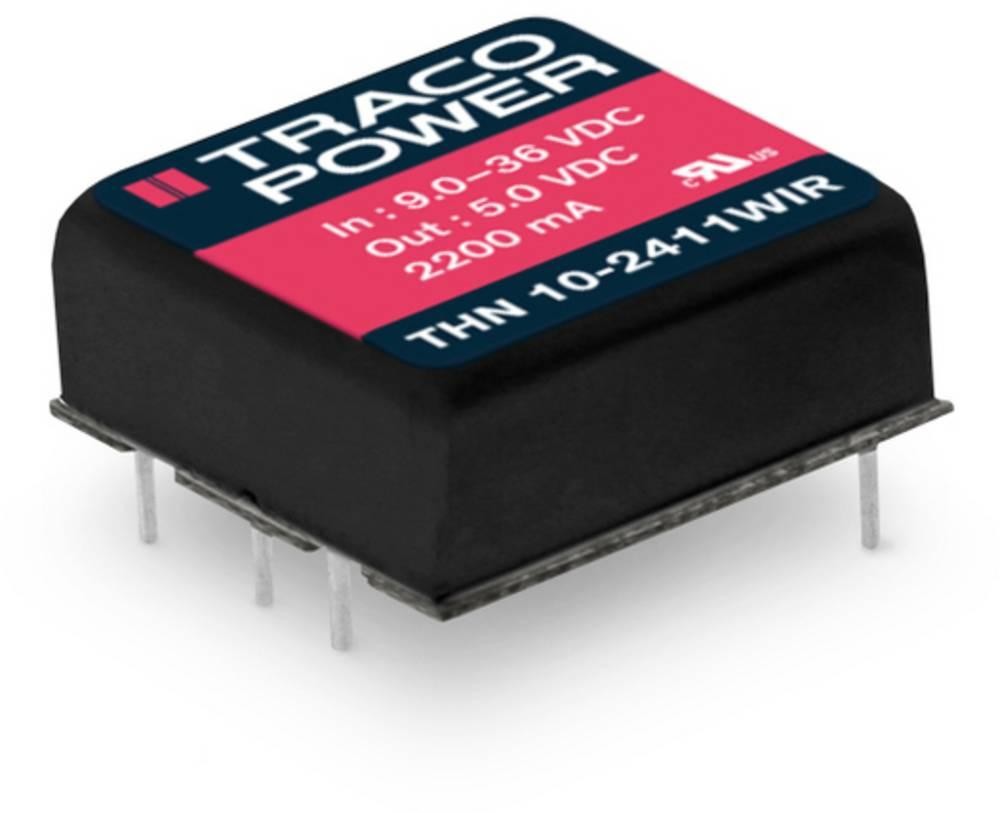 TracoPower THN 10-4811WIR DC/DC-Wandler, Print 2A 10W Anzahl Ausgä