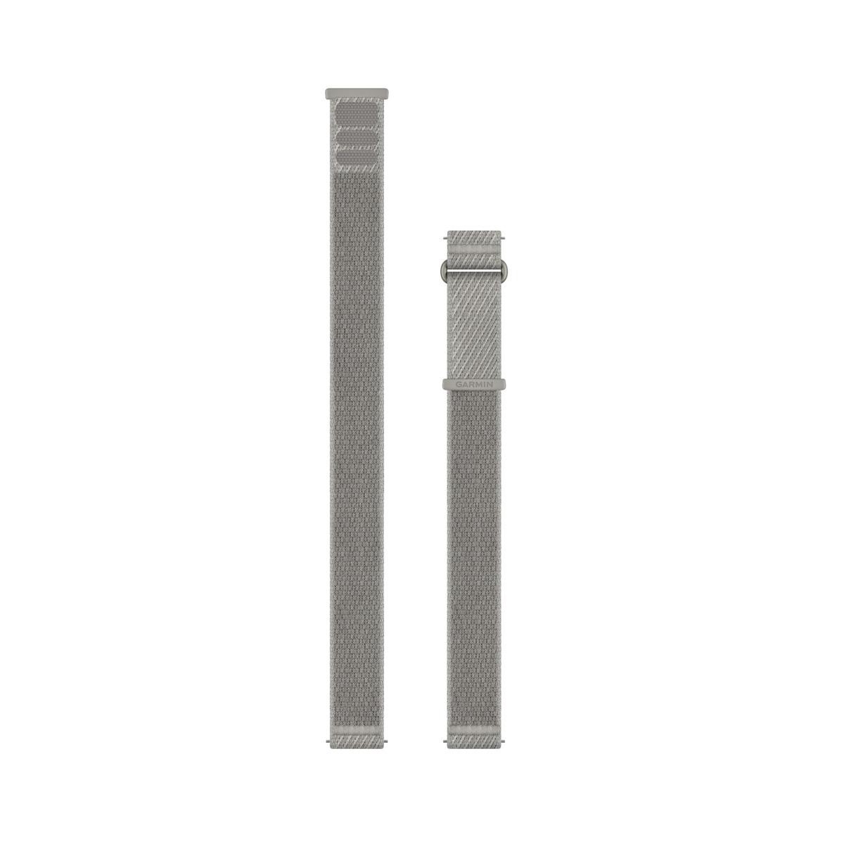 Garmin Schnellwechsel-Armband 18mm Nylon Gray/Heller Sand - Passend f