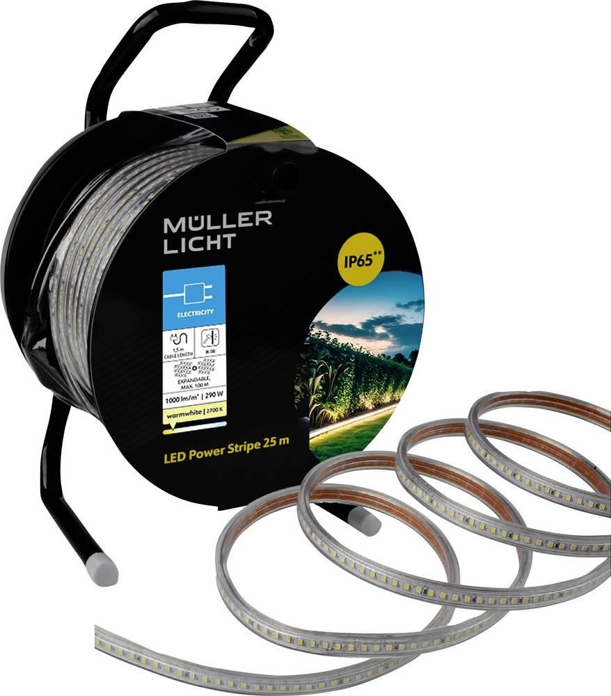 Müller-Licht LED Power Stripe 25 m, 290W, 1000lm/m, IP65 2700K