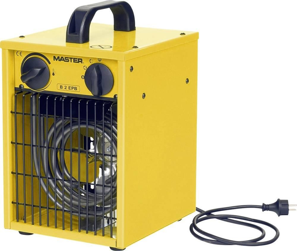 Master Klimatechnik B-2IT Bauheizer 1000 W, 2000W Gelb, Schwarz