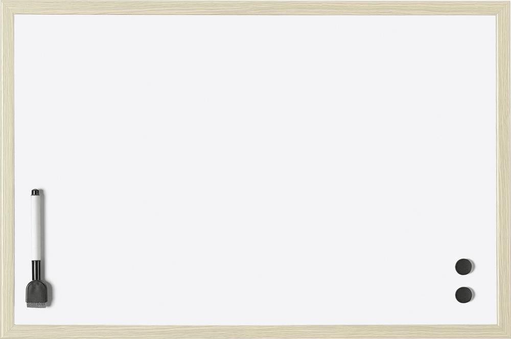 Magnetoplan Whiteboard (B x H) 800mm x 600mm Weiß lackiert