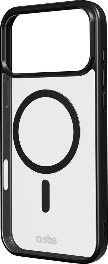 Sbs mobile Cover Apple iPhone 17 Pro Max Transparent, Schwarz MagSafe
