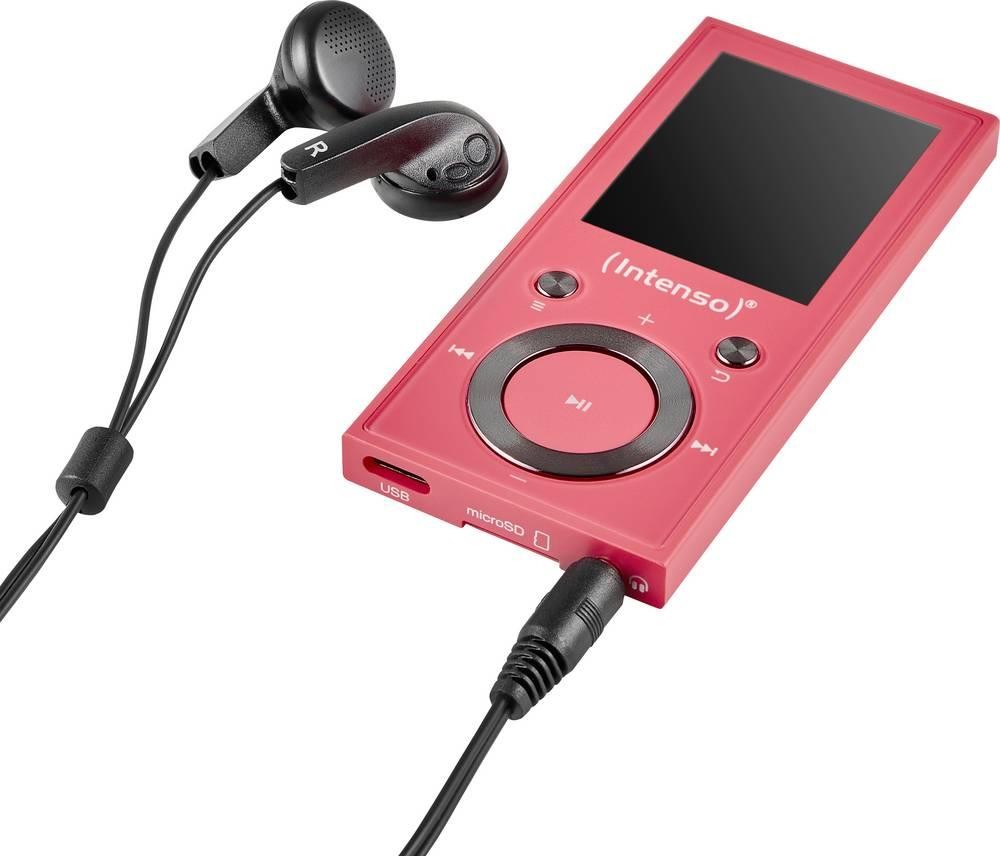 Intenso Video Scooter BT MP3 Player 64 GB Bluetooth 5.0, 1.8" LCD