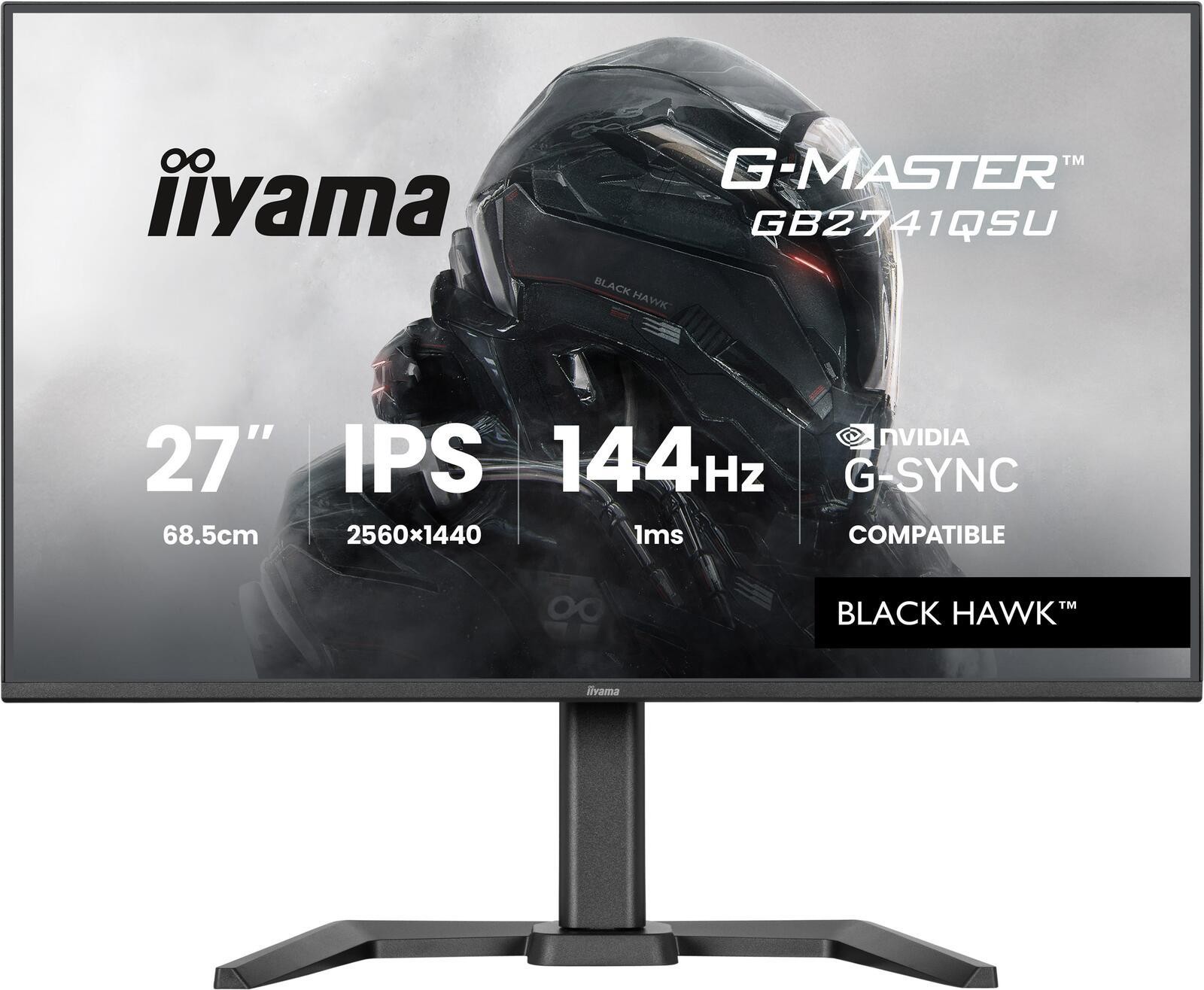 Iiyama G-MASTER Gaming Monitor EEK D (A - G) 68.6cm (27 Zoll) 2560 x