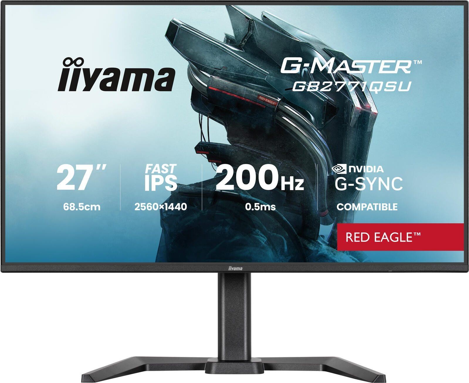 iiyama G-MASTER GB2771QSU-B1 écran plat de PC 68,6 cm (27") 2560 x