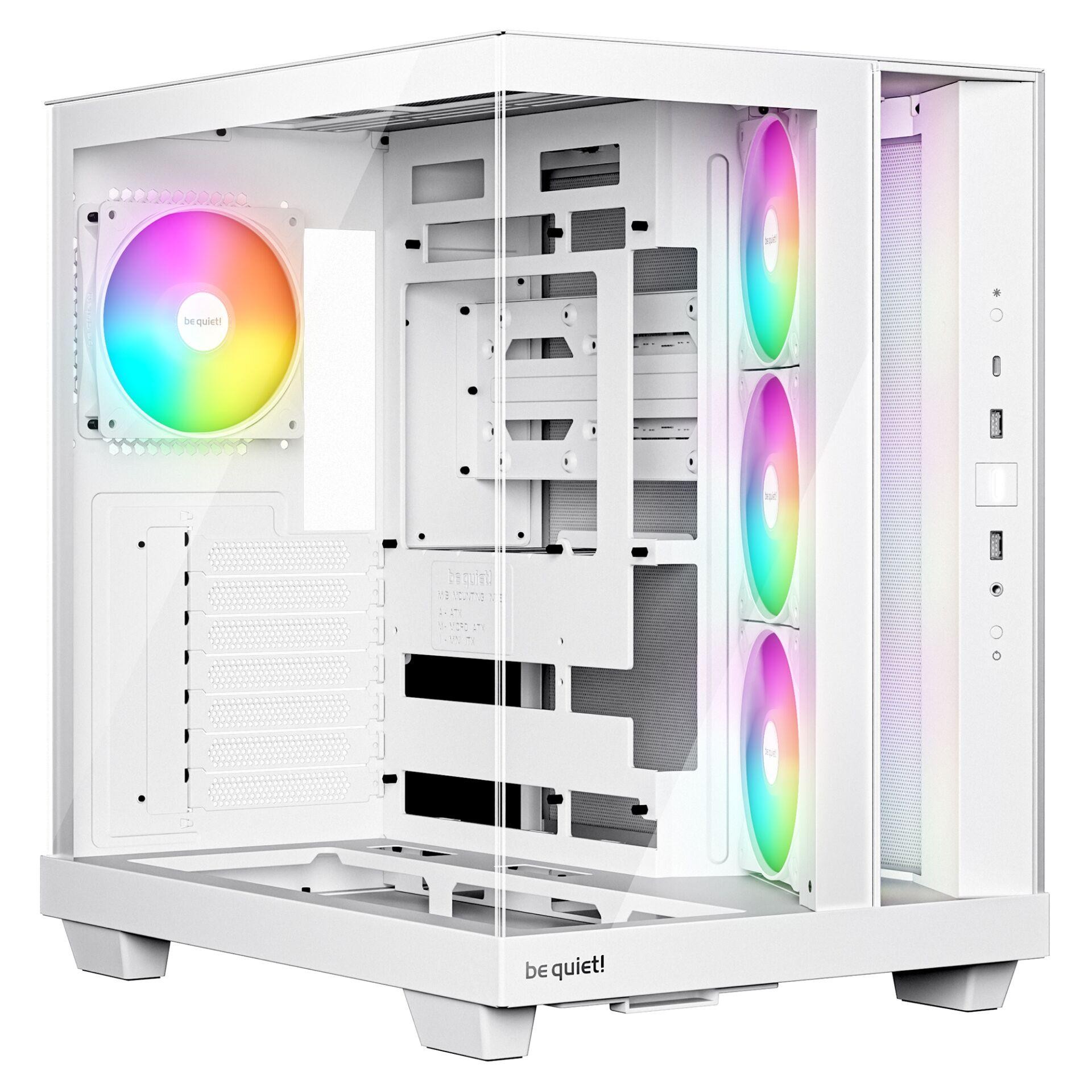be quiet PC Gehäuse Light Base 500 LX Midi-ATX weiß