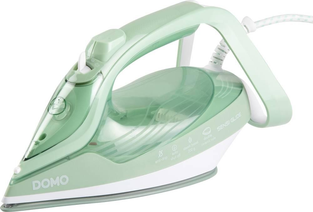 Domo DO7059S iron Dry & Steam iron 2830 W Green, White - Domo DO7059S,