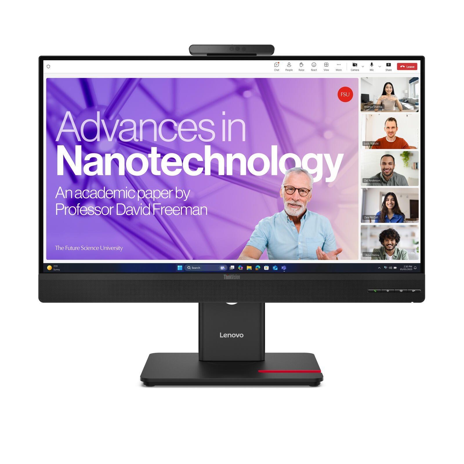 Lenovo ThinkVision T27QD-4v Monitor - Lenovo ThinkVision T27QD-4v
