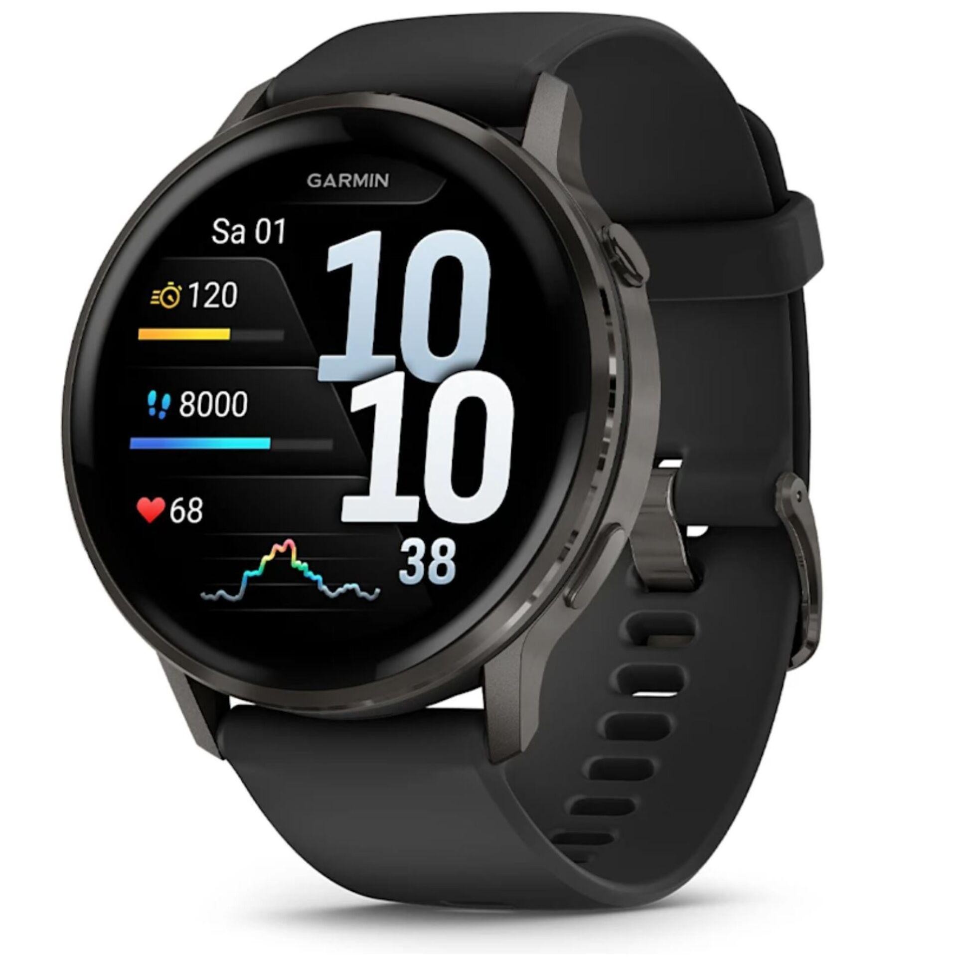Garmin Venu 4 3.56 cm (1.4") AMOLED 45 mm Digital 454 x 454 pixels