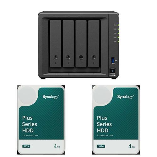 Synology DS925+ DiskStation + 8 TB 2x Synology Plus 3.5" SATA 6Gb/s